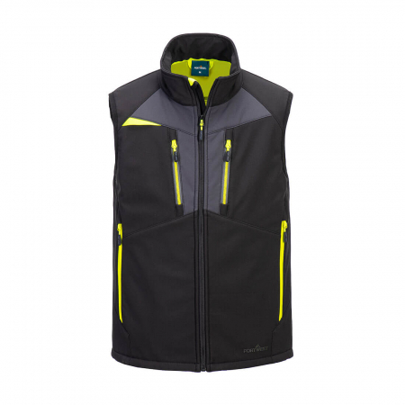 Veste - DX476, Jachetă tip vestă Softshell (3L), din poliester, 315 g/mp, căptușeală din plasă poliester 165 g/mp