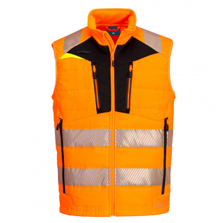 Veste reflectorizante (HI-VIS) - DX479, Jachetă HI-VIS tip softshell, din poliester, 85 g/mp, căptușeală termică Insulatex 120 g/mp