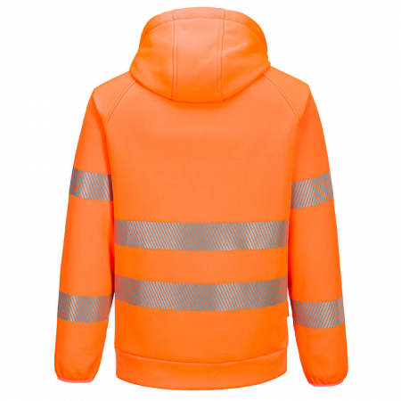 DX483, Jachetă HI-VIS tip hanorac, cu glugă încorporată, din poliester, 330 g/mp [1]