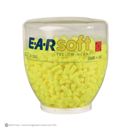 PROTECȚIE AUDITIVĂ - EAR SOFT, Container antifoane interne, 500 per