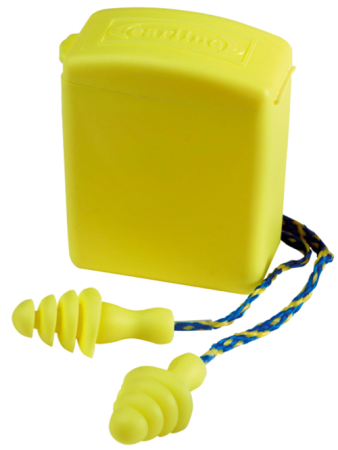 EARLINE 30213, Dopuri de urechi reutilizabile din elastomer, cu șnur detașabil, 30 dB [cutie 50 de bucăți] [2]