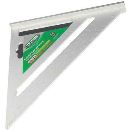 Instrumente de masură și marcaj - Echer aluminiu gradat, 180-300 mm