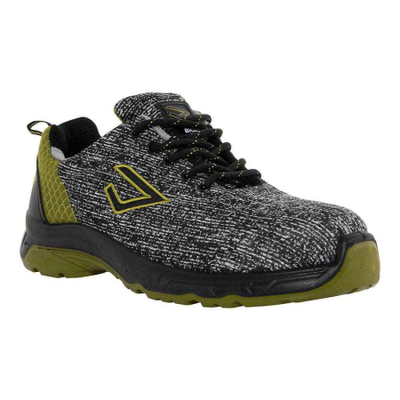 ÎNCĂLȚĂMINTE - ECO GREY S1P SRC, FO Pantofi de protecție din material textil, bombeu compozit non-metalic, lamelă antiperforație, talpă antiderapantă