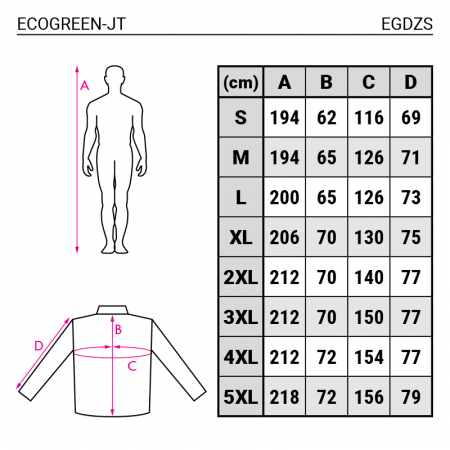 ECO JACKET, Jachetă din tercot, 240 g/mp [11]