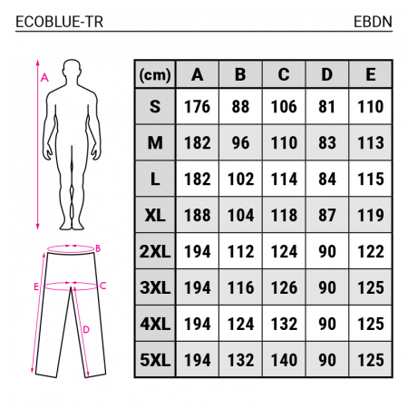 ECO PANTS, Pantaloni standard din tercot, 240 g/mp [6]