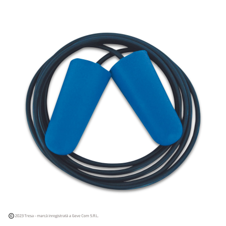 PROTECȚIE AUDITIVĂ - ED COMFORT PLUG antifoane cu snur, albastru