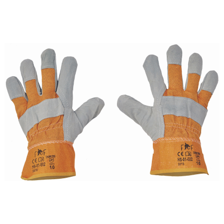 PROTECȚIA MÂINILOR - EIDER ECO, Manusi de protectie din spalt de bovina si bumbac