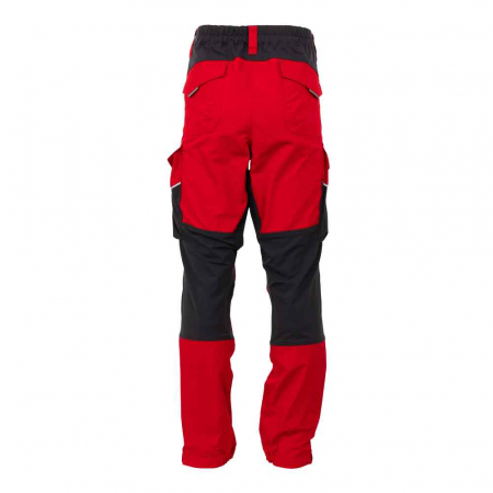 ELASTICO-LISCIA, Pantaloni în talie strech din tercot și material contrast cu spandex, 240 g/mp [8]