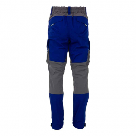 ELASTICO-LISCIA, Pantaloni în talie strech din tercot și material contrast cu spandex, 240 g/mp [1]