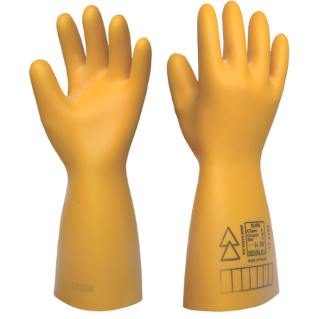 PROTECȚIA MÂINILOR - ELSEC, Mănuși electroizolante din latex natural