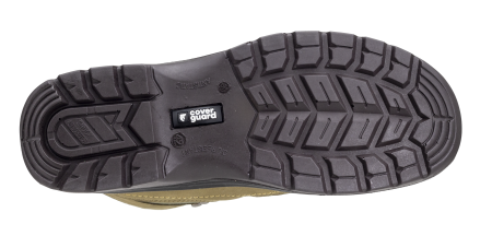 COVERGUARD EMERALD S1PS, Bocanci de protecție din piele nubuck hidrofobizată verde kaki, bombeu compozit, lamelă antiperforație, talpă PU/TPU SRA [1]