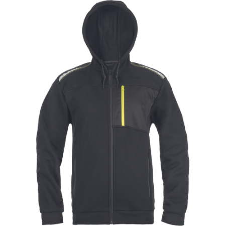 Tricouri si bluze reflectorizante (HI-VIS) - EMERTON STR, Tricou reflectorizant din bumbac și poliester, 300 g/mp