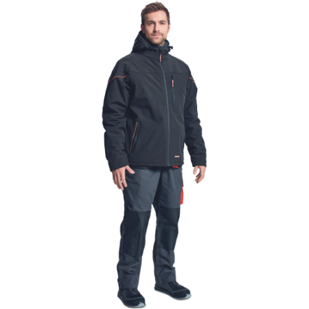 EMERTON WINTER SOFTSHELL, Jachetă termoizolantă din poliester, 320 g/mp [2]