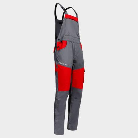 EOS STRETCH, Pantaloni cu pieptar din bumbac cu poliester, 210 g/mp, cu benzi reflectorizante [3]