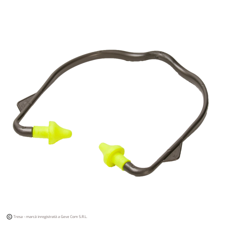 Antifoane interne cu fir - EP16, Antifoane interne cu bandă, de unică folosință, din spumă poliuretan, 26 dB [cutie 20 de bucăți]