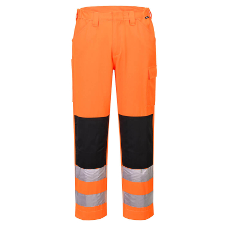 IMBRACAMINTE - ES046, Pantaloni HI-VIS din 65% poliester, 35% bumbac, 245 g/mp