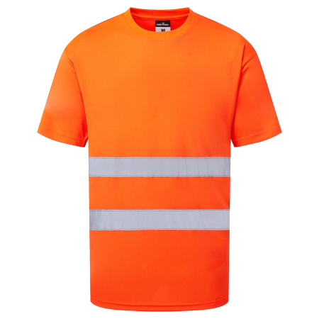 Îmbrăcăminte REFLECTORIZANTĂ (HI-VIS) - ES1 ESSENTIAL, Tricou de lucru HI-VIS din poliester, 150 g/mp