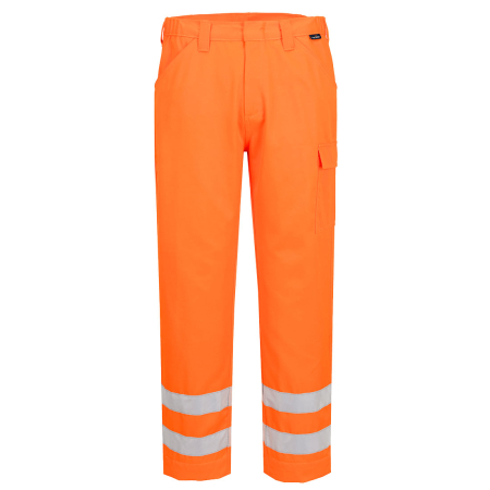 IMBRACAMINTE - EST46, Pantaloni HI-VIS din 65% poliester, 35% bumbac, 245 g/mp