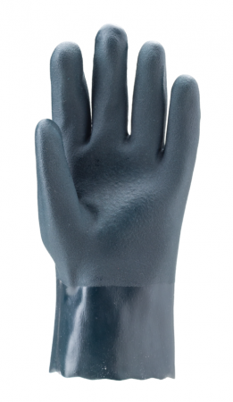 EUROCHEM 3720, Mănuși de protecție chimică din bumbac, dublu imersate în PVC, lungime 27 cm [2]