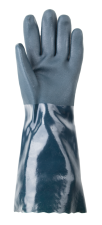 Eurochem 3740 Manusi De Protectie Chimica Din Bumbac Imersate In Pvc Lungime 40 Cm [2]