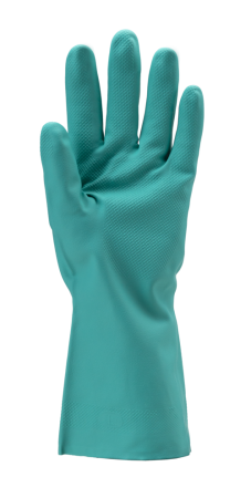 EUROCHEM N5530, Mănuși de protecție chimică din acrilonitril, lungime 33 cm, grosime 0,38 mm [5]