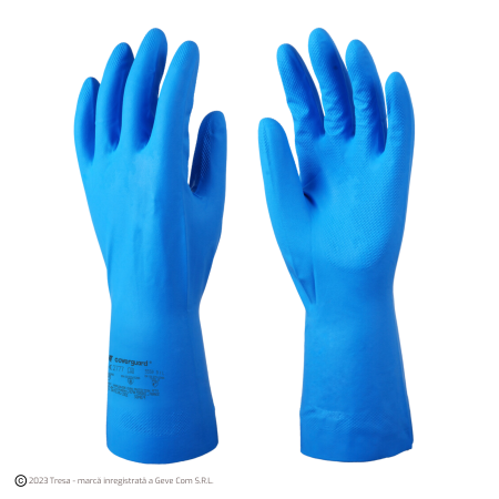 Protecție chimică si biologică - EUROCHEM N5560, Mănuși de protecție chimică din nitril