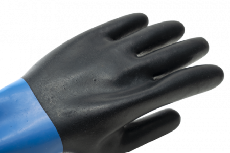 EUROCHEM NE530, Mănuși de protecție din poliester și bumbac, acoperite integral cu neopren, lungime 35 cm, grosime 0,9 mm [4]