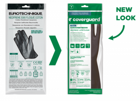 EUROCHEM NE5310, Mănuși de protecție din neopren și cauciuc natural, lungime 31 cm, grosime 0,7 mm [3]