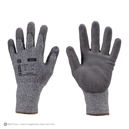 Protecție tăiere - EUROCUT 1CRAG, Mănuși de protecție antităiere din HPPE, nailon și Spandex, imersate în PU