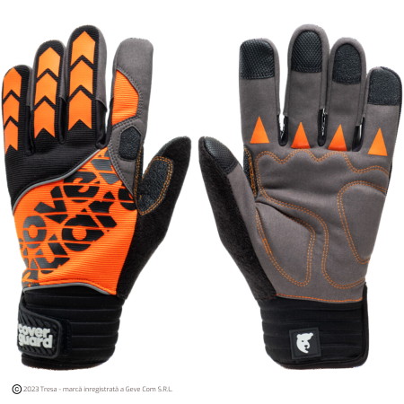 PROTECȚIA MÂINILOR - EUROCUT MX100, Mănuși de protecție din HPPE și poliester, întărite cu nailon Kevlar, palmă sintetică, manșetă cu velcro