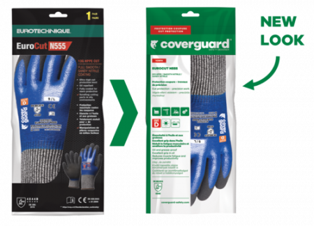 EUROCUT N555, Mănuși de protecție din HPPE și fibră de sticlă, imersate în nitril [5]
