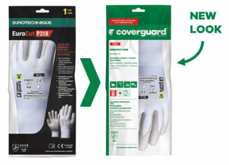 EUROCUT P318, Mănuși de protecție subțiri din HPPE și poliamidă, imersate în PU gri [4]