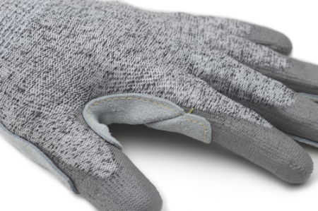 EUROCUT STRONG P110, Mănuși de protecție antităiere din HDPE și poliester, imersate în PU, cu întărituri din piele [4]