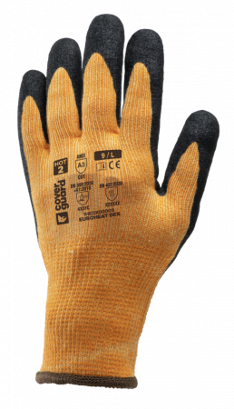 EUROHEAT DEX, Mănuși de protecție din poliester și aramidă, imersate în nitril nisipos, tricot calibrul 10 [1]