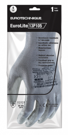 EUROLITE 13P105, Mănuși de protecție din poliester, imersate în poliuretan [1]
