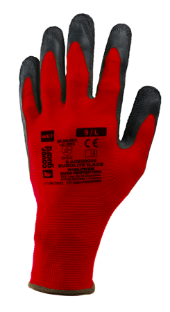 Protecție mecanică - EUROLITE 1LACE, Mănuși de protecție mecanică din poliester, imersate în latex