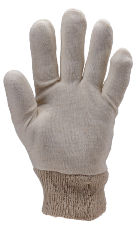 EUROLITE 4100, Mănuși de protecție din bumbac interlock, cu manșetă tricotată [3]