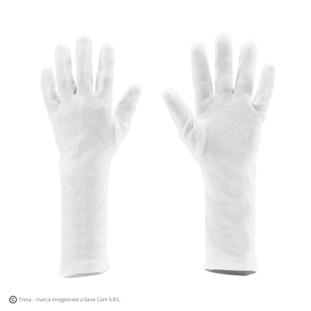 PROTECȚIA MÂINILOR - Eurolite 4152 Manusi De Protectie Din Poli Bumbac Taiate Si Cusute Lungime 40 Cm