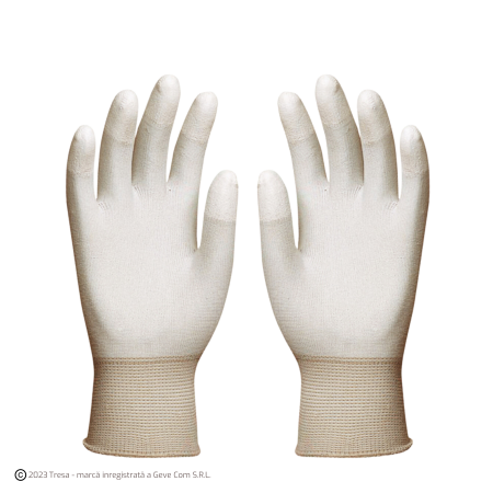 Mănuși de protecție - EUROLITE 6160, Mănuși de precizie din poliester, imersate în poliuretan pe vârfurile degetelor