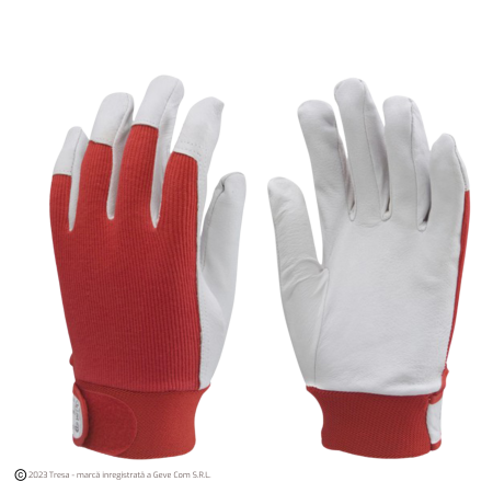 PROTECȚIA MÂINILOR - EUROSTRONG 840, Mănuși de protecție din bumbac, cu palmă din piele de porc moale