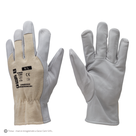 PROTECȚIA MÂINILOR - EUROSTRONG 850, Mănuși de protecție din piele de capră și bumbac