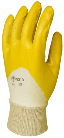 Eurostrong 9320 Manusi De Protectie Din Bumbac Interlock Imersate In Nitril Manseta Elastica [0]