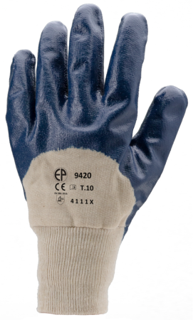 Eurostrong 9420 Manusi De Protectie Din Bumbac Imersate In Nitril [1]