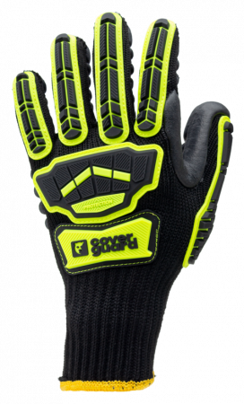 EUROSTRONG VIBE, Mănuși de protecție din poliester tricotat, acoperite cu latex texturat și întărite cu TPR [1]