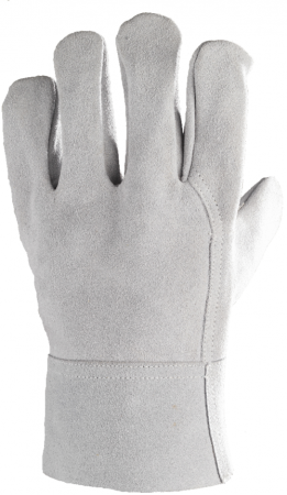 EUROWELD 2507, Mănuși de sudură din piele șpalt de bovină, manșetă din piele de 7 cm, lungime 35 cm, grosime 1.0 - 1.3 mm [1]