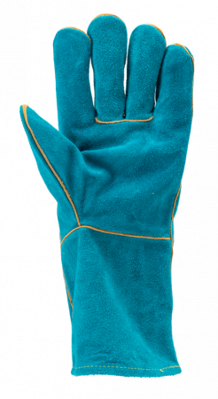 EUROWELD 2630, Mănuși de sudură din piele de vacă, manșetă de protecție, lungime 35 cm, tip B [2]