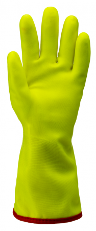 EUROWINTER F110, Mănuși de protecție din nailon, imersate în PVC, lungime 35 cm [2]