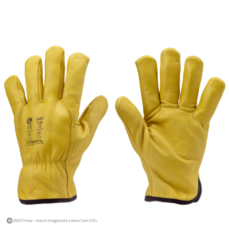 PROTECȚIA MÂINILOR - Eurowinter Finlande Manusi De Protectie Din Piele De Bovina Captusite Cu Lana Grosime 0 7 0 9 Mm