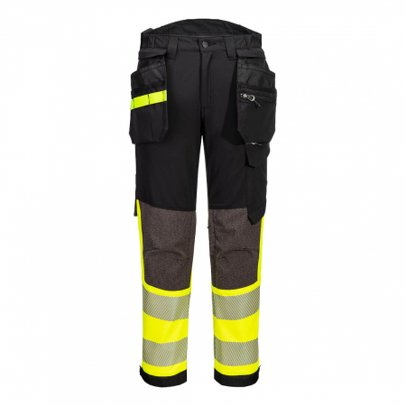 PORTWEST EV4 - 442, Pantaloni în talie HI-VIS cu buzunare holster detașabile, din nailon și elastan, 230 g/mp, căptușeală CorePro 260 g/mp [3]