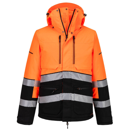 IMBRACAMINTE - EV467, Jachetă de iarnă HI-VIS din 100% poliester, 160 g/mp